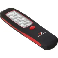 Macleans Lampada da officina Lampada da lavoro Gancio magnetico Lampada manuale a 24 LED Torcia