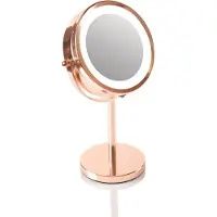 RIO beauty Specchio Cosmetico Bifacciale Oro Rosa — Specchio cosmetico