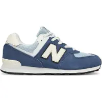 New Balance Grade Boys 574 Lace Magic Blue Taglia: 38.5 | Scarpe Sportive Outlet | Unisex | Blu