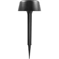 Dyberg Larsen Valencia lampada solare per vialetto, nera