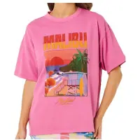 Rip Curl Women's Hayley O Heritage Tee T-shirt Donna (XL, fuchsia)
