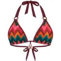 Banana Moon Women's Liko Nalika Parte superiore bikini Donna (40, rosso)