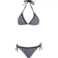 Banana Moon Women's Blucostora Yingyang Bikini Donna (40, grigio)