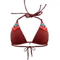 Banana Moon Women's Yero Totem Parte superiore bikini Donna (38, rosso)