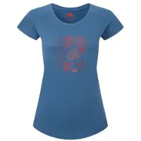 Mountain Equipment Women's Leaf Tee T-shirt Donna (40, blu)