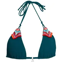 Banana Moon Women's Yero Totem Parte superiore bikini Donna (44, blu)