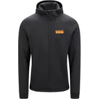 Ajungilak Stretch Hooded ML Jacket Giacca in pile Uomo (XXL, nero)