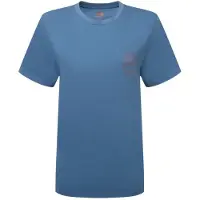 Mountain Equipment Women's Alpenglow Tee T-shirt Donna (38, blu)