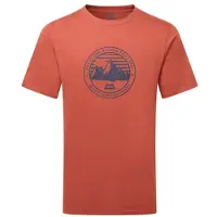 Mountain Equipment Roundel Tee T-shirt Uomo (S, rosso)