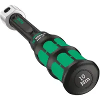 Wera Click-Torque XP 2 Chiave dinamometrica preimpostata e regolabile per utensili ad inserimento, 10-50 Nm, 10 Nm, 9x12 x 10,0 Nm x 10-50 Nm / 10 Nm