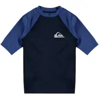 Quiksilver Kid's Everyday UPF50 S/S Lycra Bambini (8, blu)