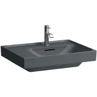 Laufen MEDA lavabo, encastrable, tablette à gauche, 600x460mm, 3 trous pour robinet, avec trop-plein, H8171127581081, H8171127581081