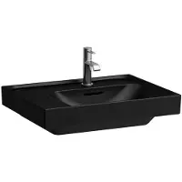 Laufen MEDA lavabo, encastrable, tablette à gauche, 600x460mm, 3 trous pour robinet, avec trop-plein, H8171127161081, H8171127161081