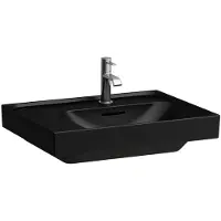 Laufen MEDA lavabo à poser, poncé, tablette à gauche, 600x460mm, sans trou pour robinet, avec trop-plein, H8181127161091, H8181127161091