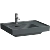 Laufen MEDA lavabo à poser, poncé, tablette à droite, 600x460mm, 1 trou pour robinet, avec trop-plein, H8181117581041, H8181117581041