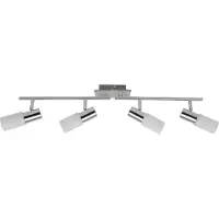 Rabalux Lampada da soffitto E14 4x40W colore cromo 6099 Logan