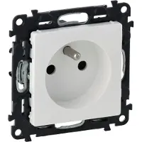 Legrand Presa di corrente 2P+Z 16A 250V senza copertura terminali a vite bianchi (753185)