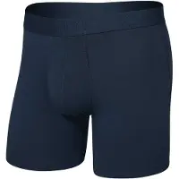 Saxx Droptemp Cooling Cotton Boxer Brief Fly Intimo Uomo (XL, blu)