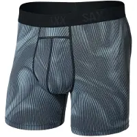 Saxx Smooth Flex Light Compression Boxer Brief Intimo sintetico Uomo (XXL, blu)