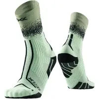 X-socks Trailrun Terraskin Perform Crew Calze da running (35-38, verde)