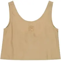 Quiksilver Women's Vista Woven Tank Top Donna (XL, beige)