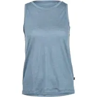 Stoic Women's MerinoChill MMXX. Göteborg Tank Maglia merino Donna (XXL, turchese/grigio)