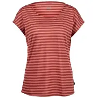 Stoic Women's MerinoChill MMXX. Göteborg Loose Tee St Maglia merino Donna (XL, rosso)