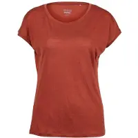 Stoic Women's MerinoChill MMXX. Göteborg Loose Tee Maglia merino Donna (XXL, rosso)