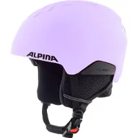 Alpina Kid's Pizi Casco da sci Bambini (51-55 cm, lilla/fuchsia)