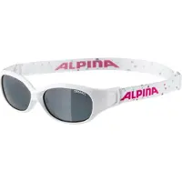 Alpina Sports Flexxy Kids Ceramic Black S3 Occhiali da sole grigio/bianco