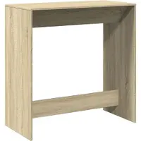Syfax Tavolo da Bar Rovere Sonoma 102x50x103,5cm in Legno Multistrato