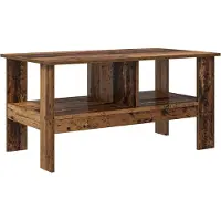 Syfax Tavolino da salotto Legno vecchio 90 x 50 x 45 cm