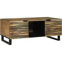 Prolenta Maison Exclusive - Tavolino Natur 100 x 54 x 40 cm in materiale derivato dal legno
