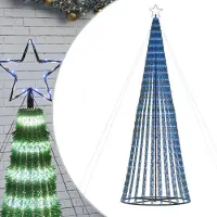 Syfax Albero di Natale a LED 688 LED Blu 300 cm