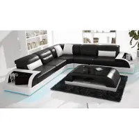 Xl Moebel Gmbh Ledersofa Couch Wohnlandschaft Ecksofa Eck Garnitur Design Modern Sofa L6012B
