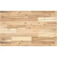Syfax Piano da Bagno Non Trattato 160x50x4cm Legno Massello di Acacia