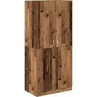 Syfax Armadio Legno Antico 90x52x200 cm in Truciolato