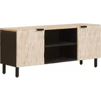 Syfax Mobile TV con porta Finitura Bianco Lavato 105 x 33 x 46 cm