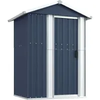 Syfax Capanno da Giardino Antracite 126x97,5x177cm in Acciaio Zincato