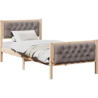 Syfax Struttura del letto Talpa 90 x 190 cm Pino massello