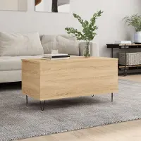 Prolenta Maison Exclusive - Tavolino Sonoma in rovere 90x44,5x45 cm Materiale ligneo