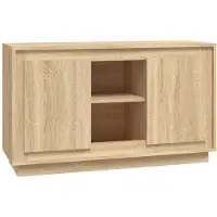 Syfax Credenza Rovere Sonoma 102x35x60 cm in Legno Multistrato