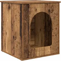 Syfax Casa per Gatti Legno vecchio 53 x 52 x 62 cm