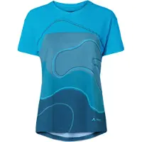 Vaude Bike Women's Moab T-Shirt Vi Maglia funzionale Donna (38, blu)