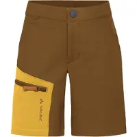 Vaude Kid's Rokua Shorts Pantaloncini Bambini (122/128, marrone)