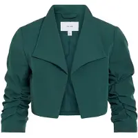 Vila Viher Open Cropped Blazer