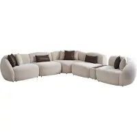 AEA Wohnlandschaft Eckcouch Ecklounge Polsterecke Ecksofa Design Sofa Couch 345x320