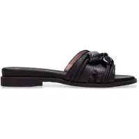 Hispanitas per donna. HV264683 Sandali neri Bali (41), Pelle, Nero, Basso, 1 a 3 cm, Nessuno, Casual