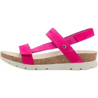 Panama jack Women's Selma Nobuck Sandali Donna (40, fuchsia)