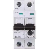 Eaton Interruttore motore 2P 0,55kW 1-1,6A Z-MS-1,6/2 248394